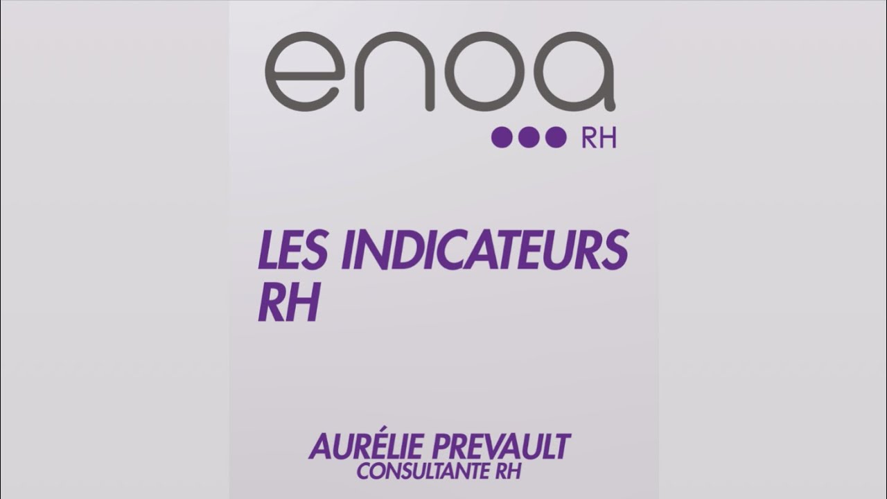 Les indicateurs RH
