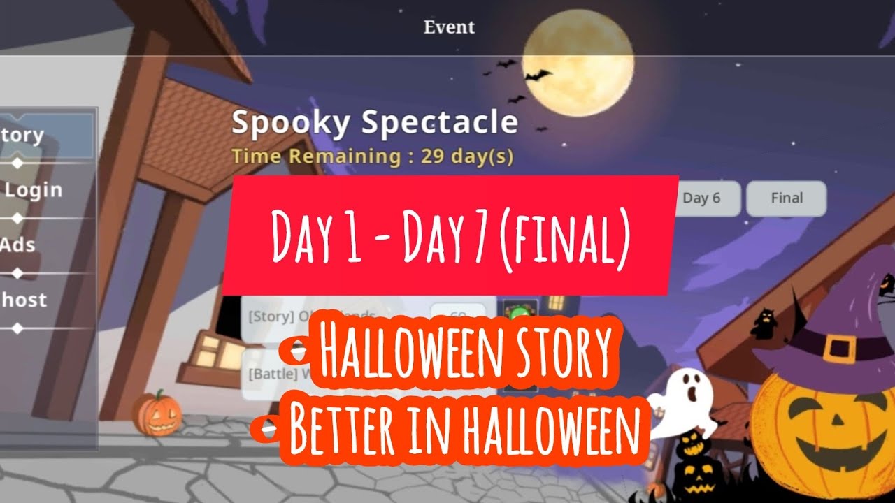 Day1 to Day7 - Spooky Spectacle (Story & Battles ) | Epic Conquest 2