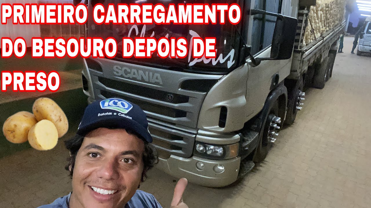 PRIMEIRO CARREGAMENTO DO BESOURINHO DEPOIS DE PRESO