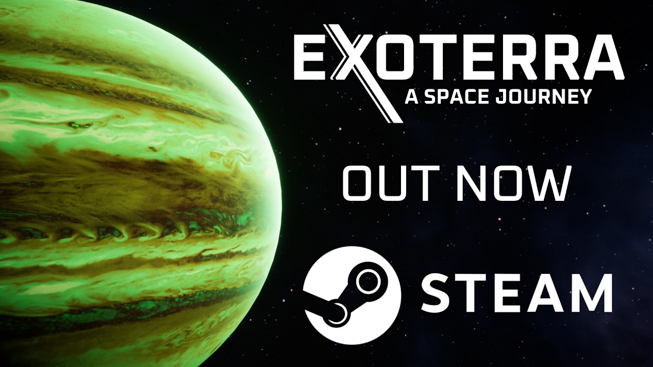 EXOTERRA: Космическое путешествие 🚀 - Трейлер к релизу