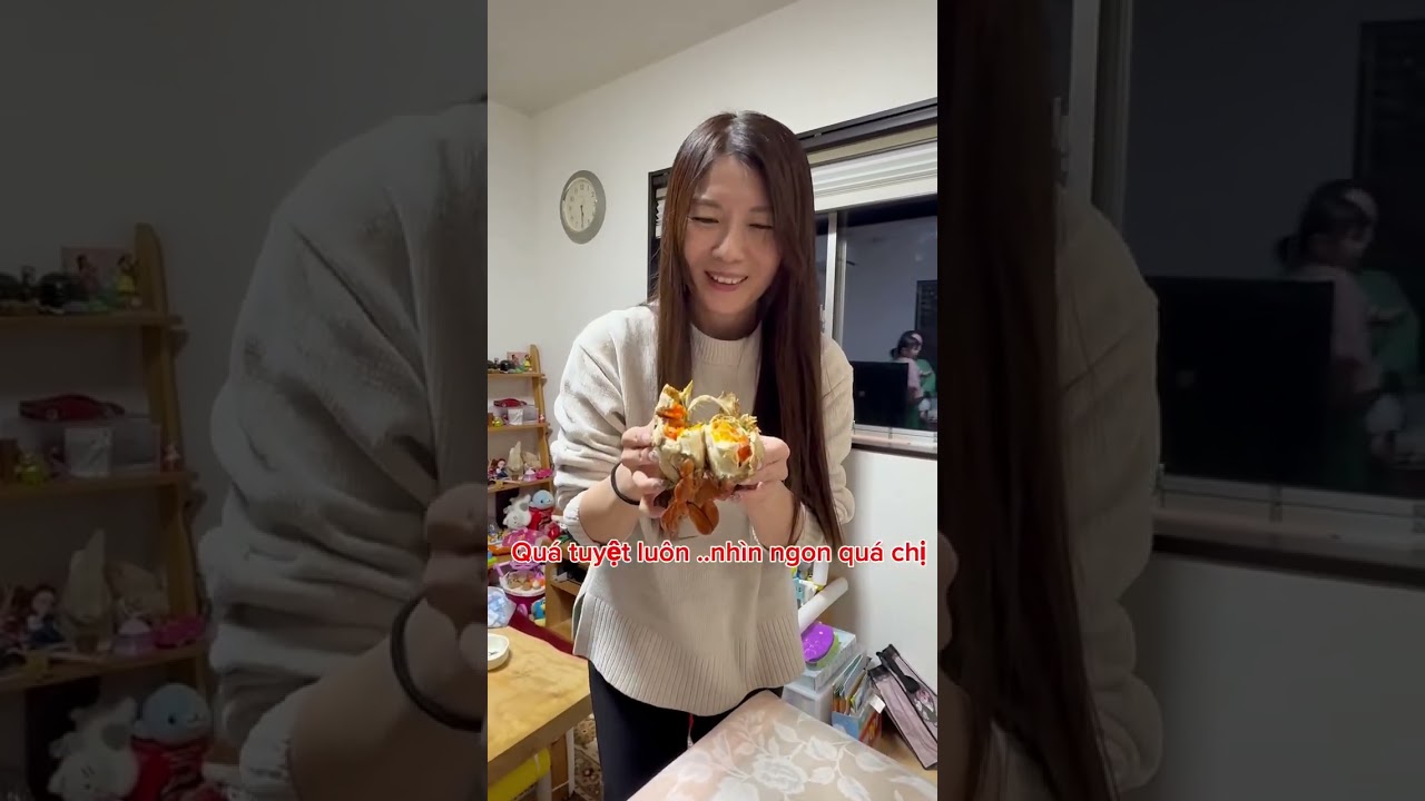 Cua Cà mau ngon quá làm ba mẹ Ck e giờ mê quá rồi  #mika010723