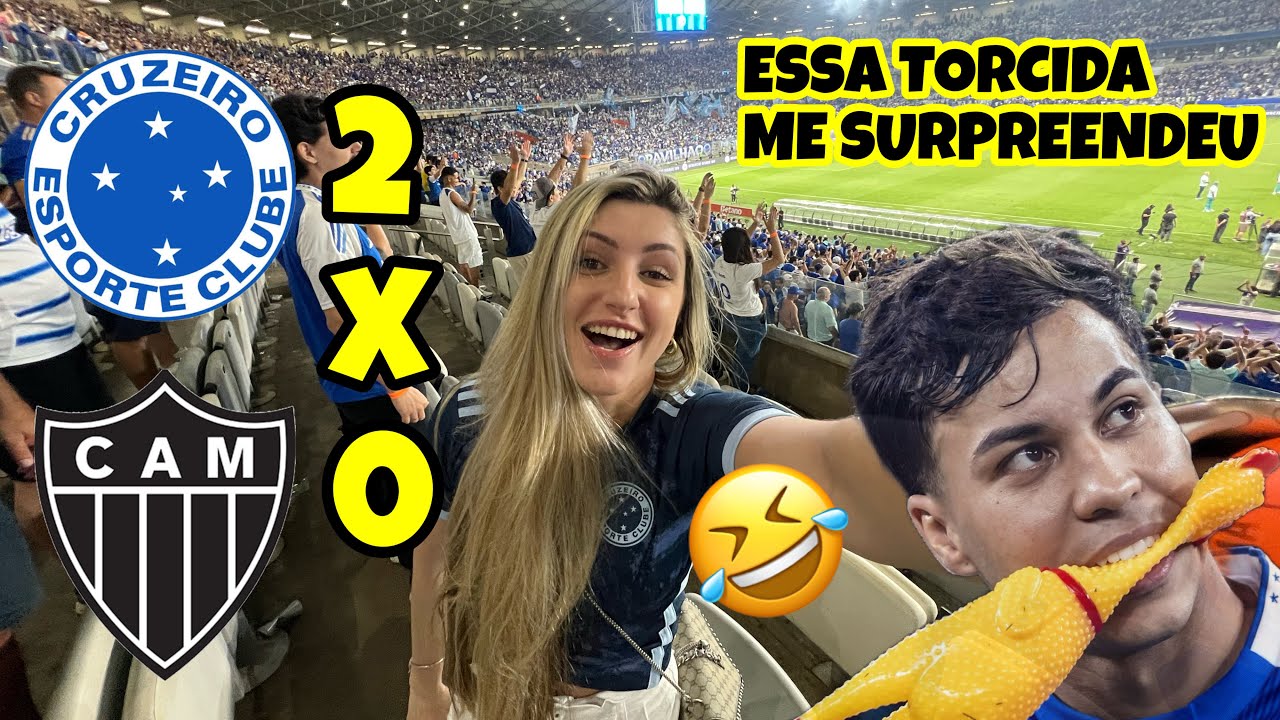 MINHA PRIMEIRA VEZ NO CLÁSSICO MINEIRO! GALO ELIMINADO - CRUZEIRO 2 X 0 ATLÉTICO MINEIRO (4) X (0) 
