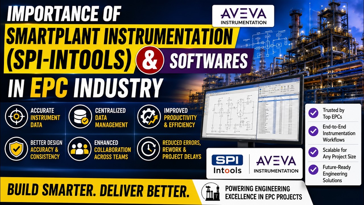 Importance of SPI (Intools) & Aveva instrumentation in tamil. Why should we learn?