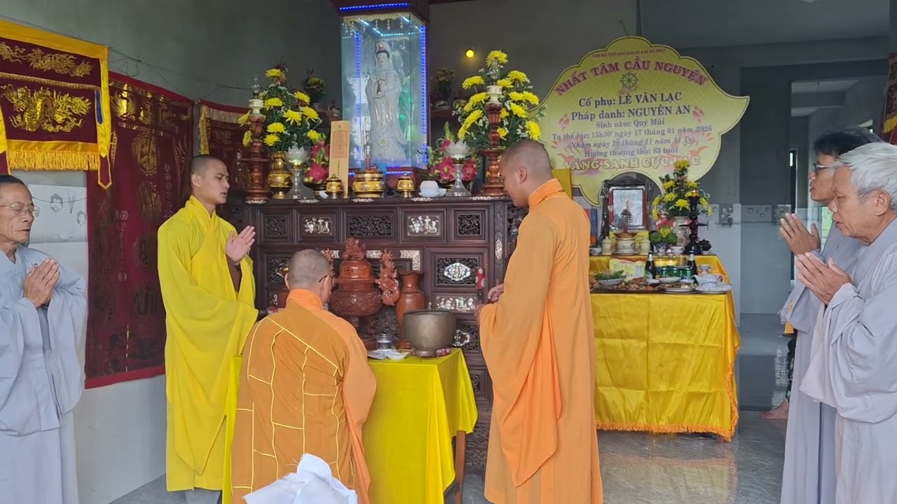 Lễ chung thất cố phụ Lê Văn Lạc