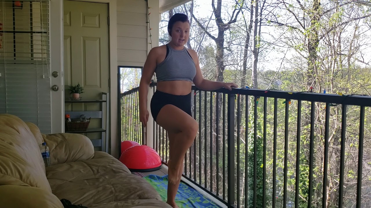 Hip Mobility and Core Activation - Balcony Workout