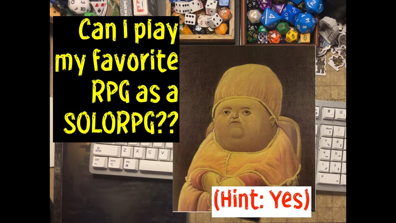 Can I Convert my favorite TTRPG into a Solo Game?  (A glimpse into my rpg to #solorpg process)