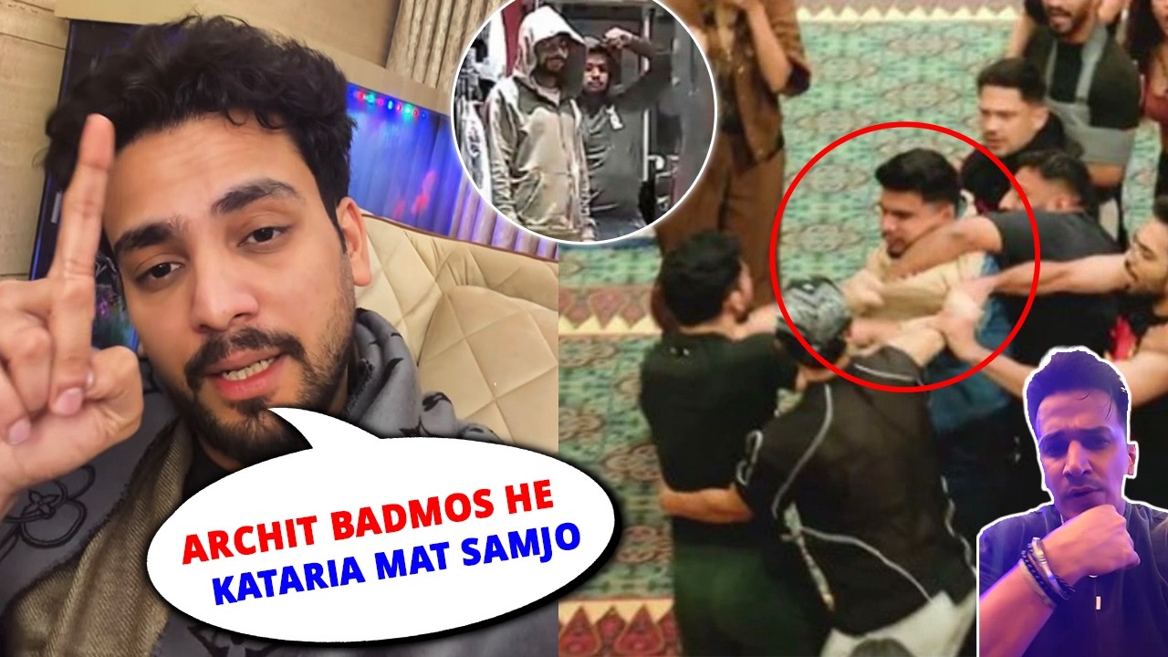 OMG🤯- Elvish Yadav Friends Archit & Kataria Destroy Prince Narula, Siwet Tomar In The 50 Fight