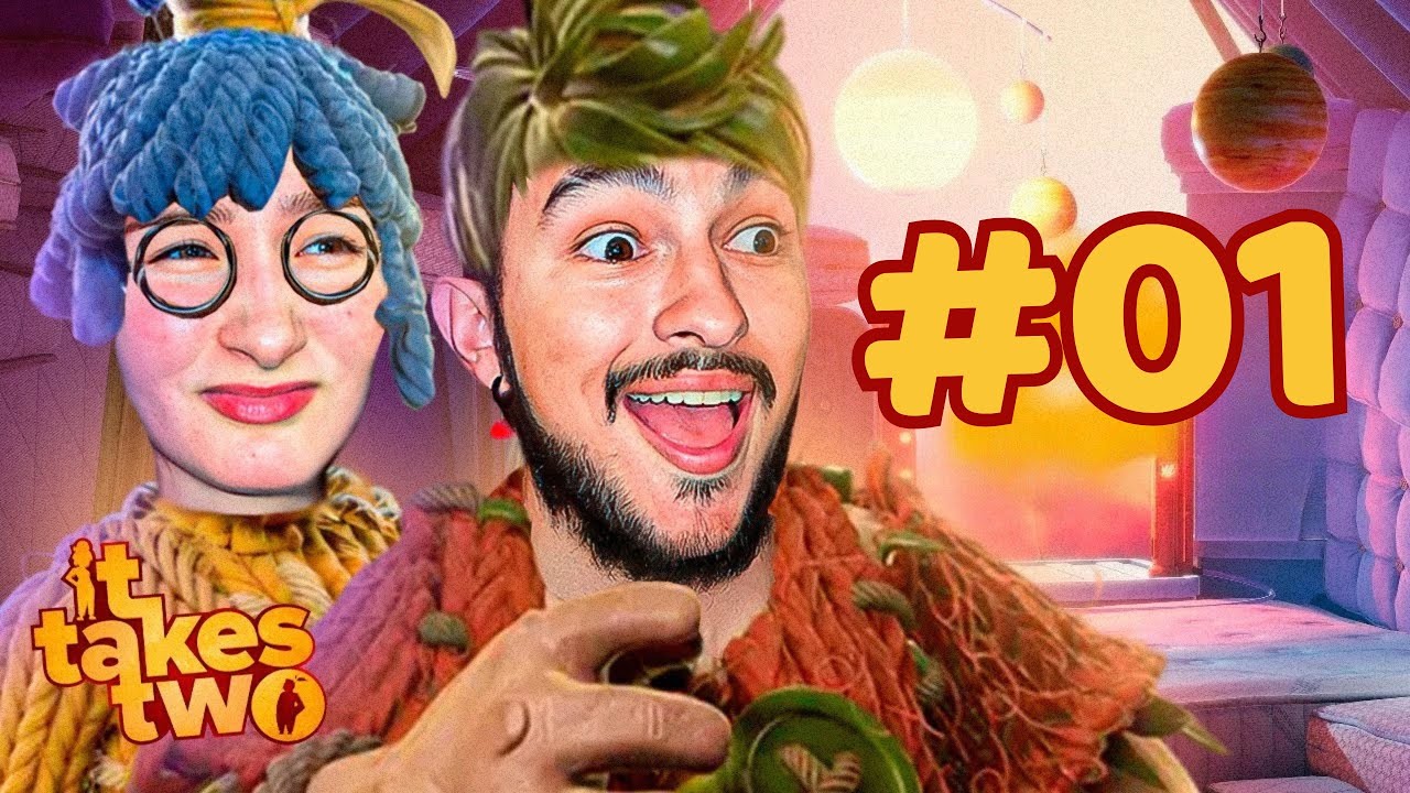 Apenas um discussao de Jão e Theizi jogando It Takes Two - Parte #1