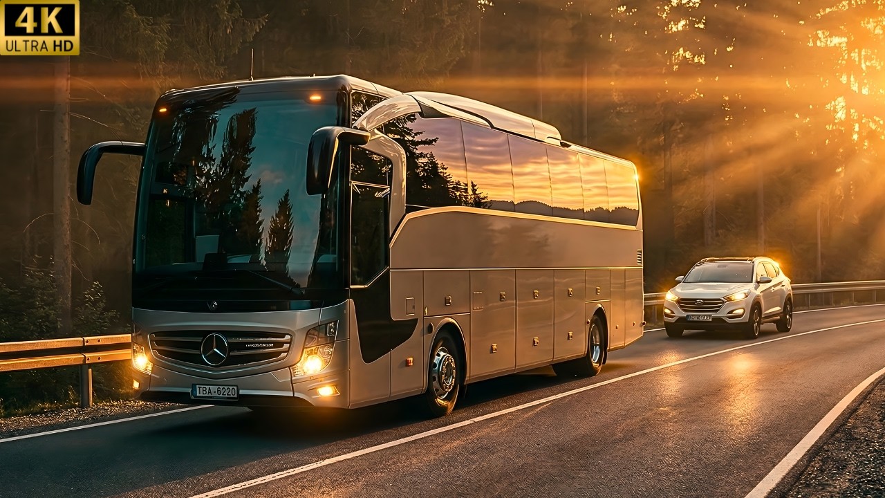 ETS2 1.58 | Ultra Realistic Driving | Mercedes-Benz Travego 15 SHD | POV 4K ULTRA HD | #ets2