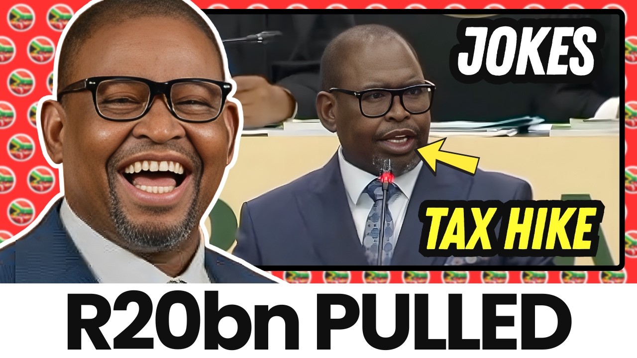 BUDGET DAY SHOCK: Godongwana SCRAPS the R20bn Tax Hike and JOKES About It!
