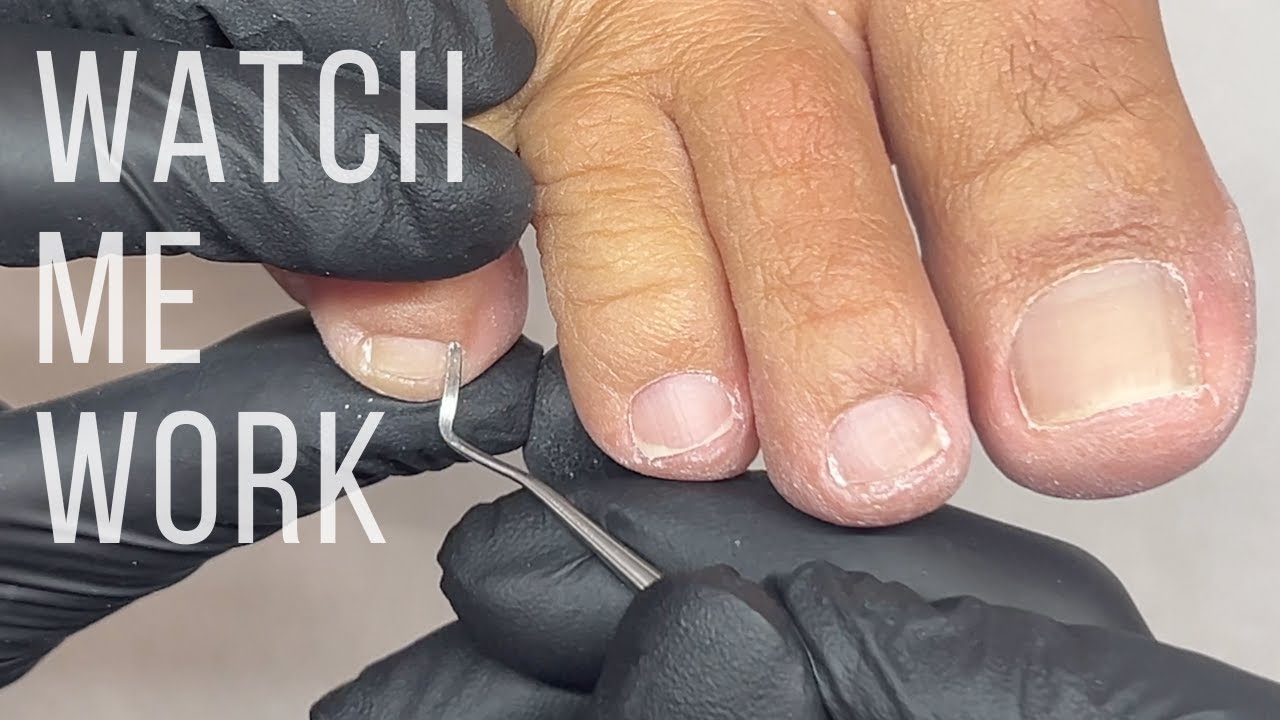 Gentle pedicure with e-file (relaxing music, no talking) Watch Me Work