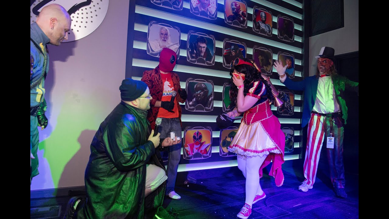 Geeky Cosplay Marriage Proposal - Surprise Engagement at Megacon Convention