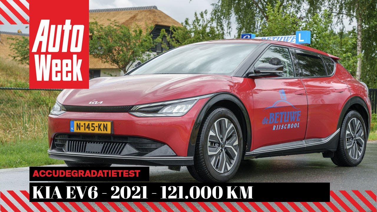 Kia EV6 - 2021 - 121.000 km - Accudegradatietest