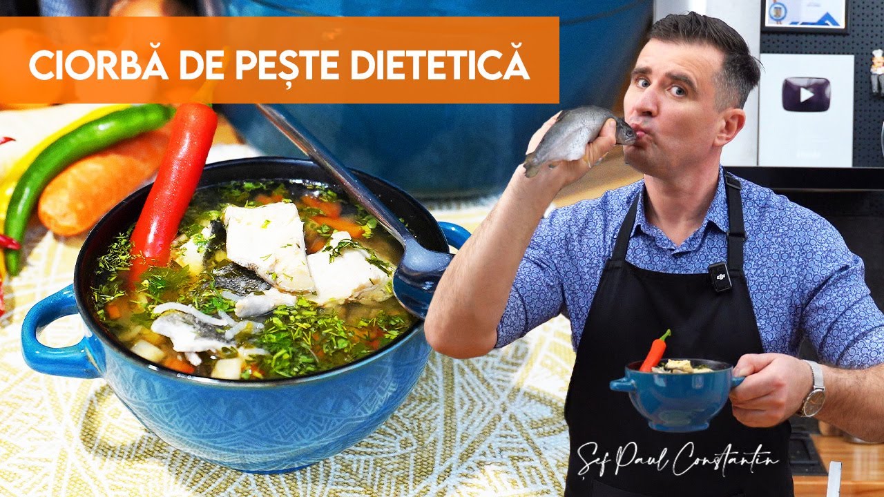 🐟 Secretul borșului de pește ca la bunica (fără ulei!) 🍲 Șef Paul Constantin