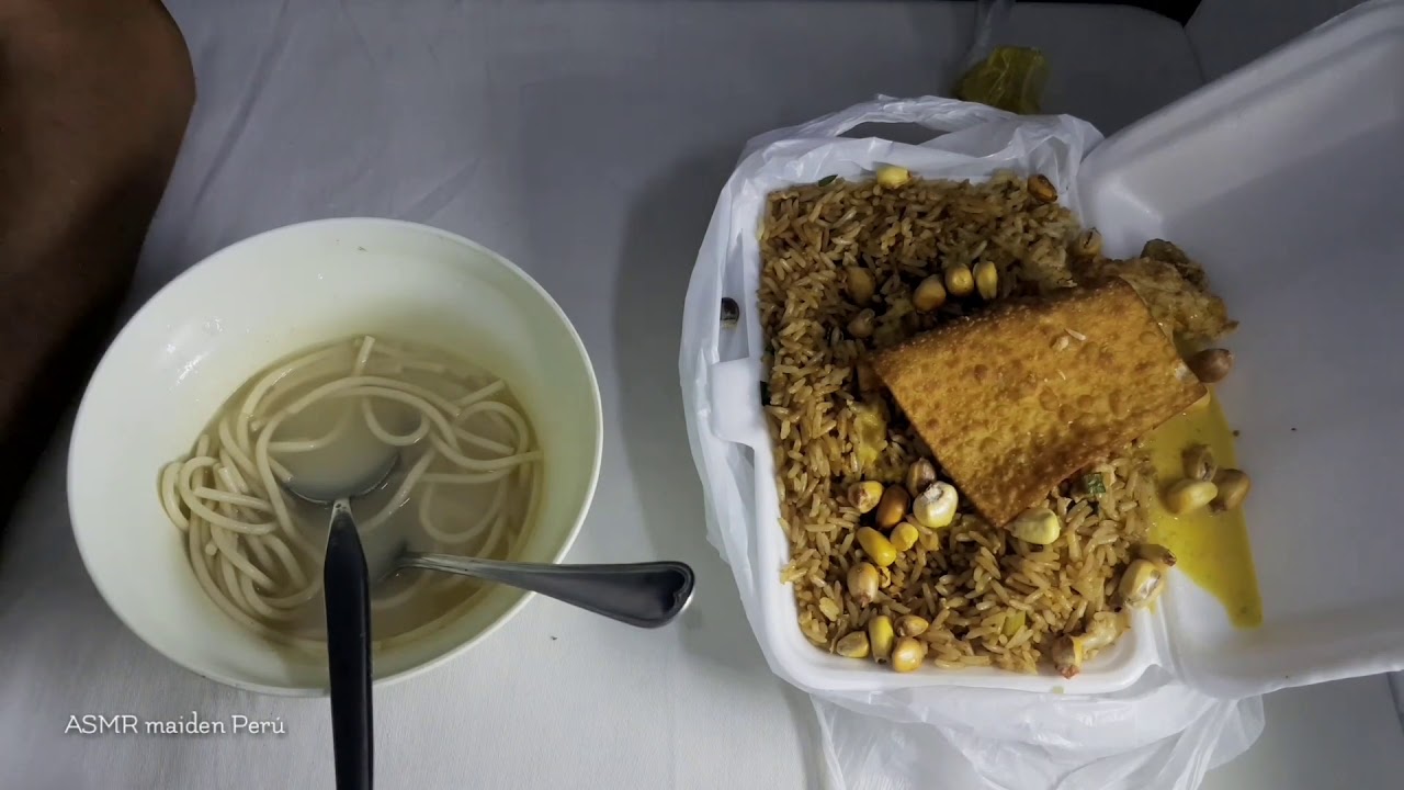 Asmr ~ 🍚Arroz chaufa🍗 ~ Comida de Perú | Asmr ~ 🍚 chaufa rice 🍗 ~ Peru Food