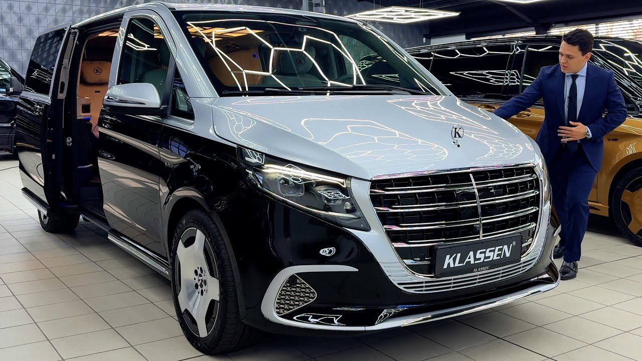 2025 Mercedes V Class VIP Monaco by Klassen - Full Review Interior Exterior