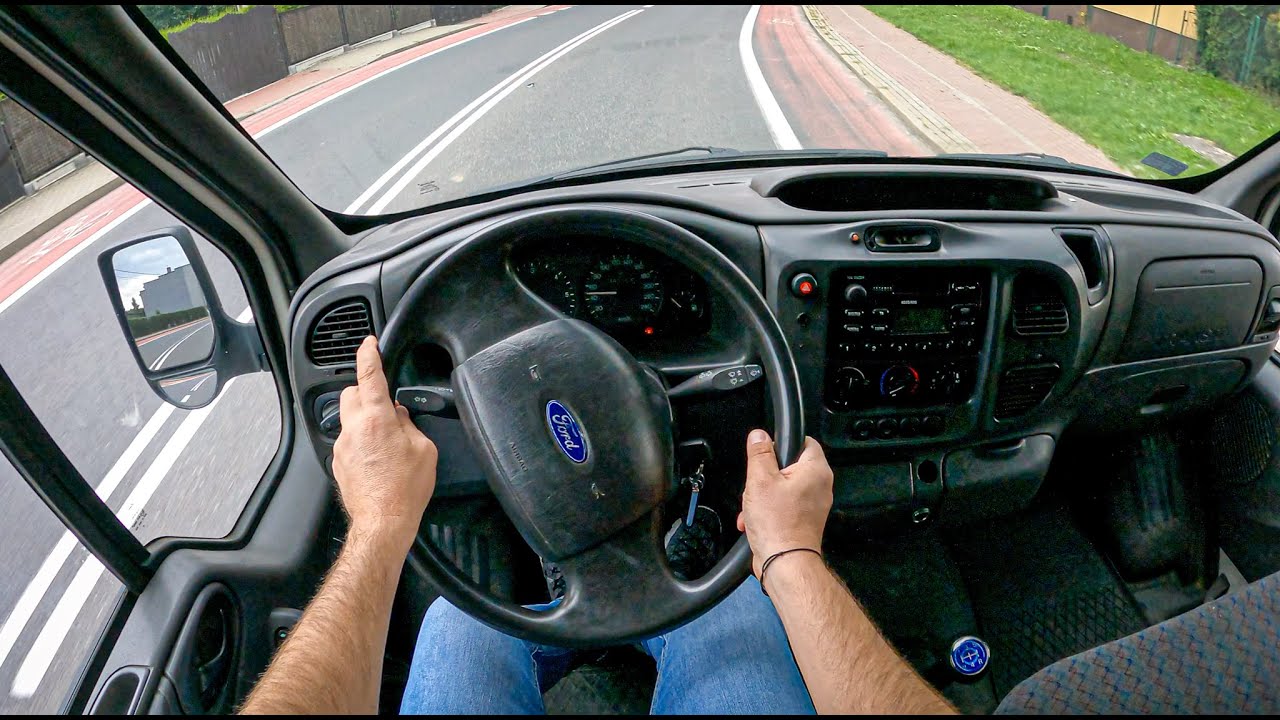 2002 Ford Transit V | POV Test Drive #898 Joe Black