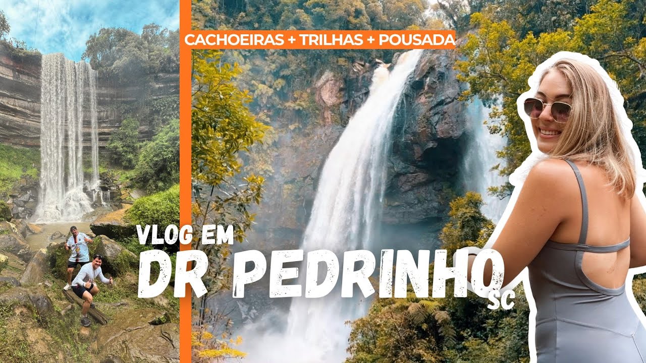 UMA CIDADE COM CACHOEIRAS LINDAS EM SANTA CATARINA- passamos o fim de semana em Dr Pedrinho