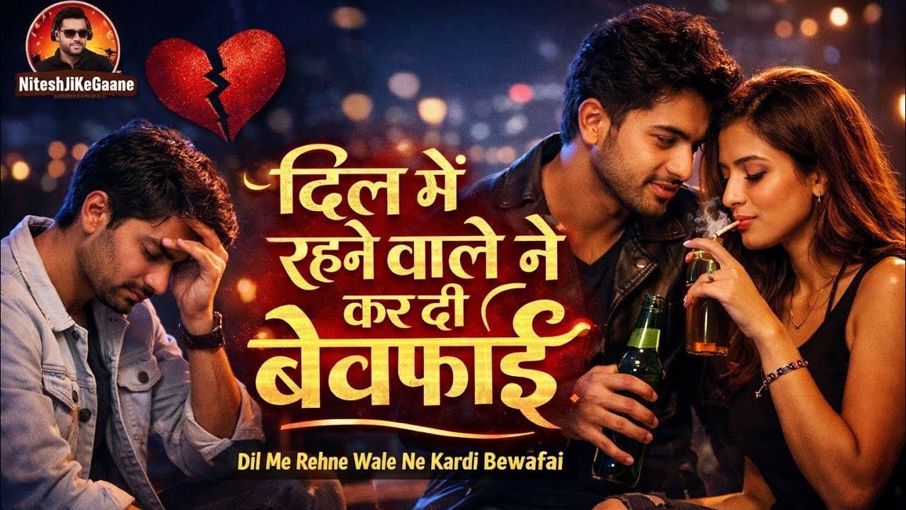 दिल में रहने वाले ने कर दी बेवफाई 🥺🥀💔 | New Sad Song 2026 | Heart Touching Song | NiteshJiKeGaane 🥺