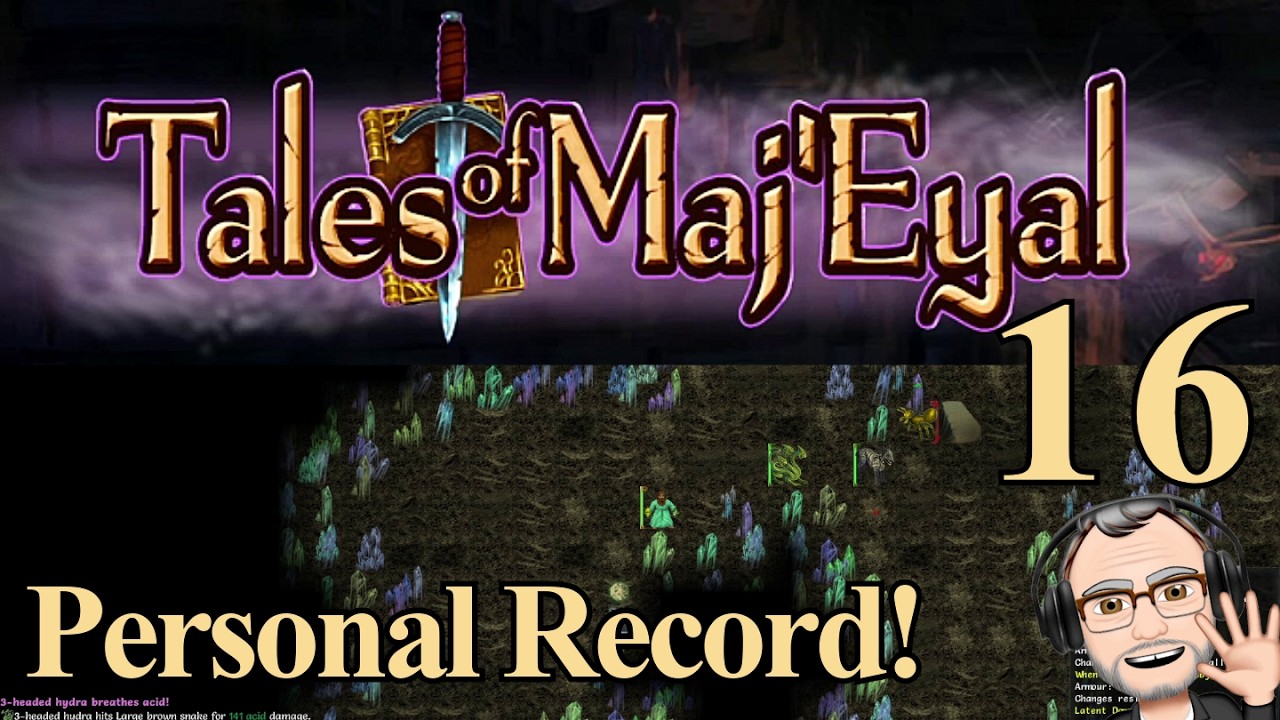 Повышение уровня: новый личный рекорд! | Истории Мадж'Эяла - эпизод 16 | Традиционный roguelike