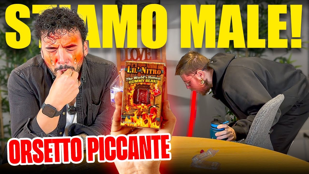 PROVIAMO L'ORSETTO GOMMOSO PI&Ugrave; PICCANTE DEL MONDO - NON CI CREDERETE MAI MA &Egrave; PEGGIO DELLA PATATINA!