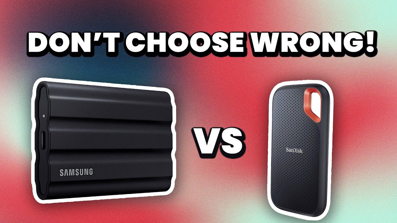 Which SSD is Faster? | Samsung T7 Shield vs. SanDisk Comparison