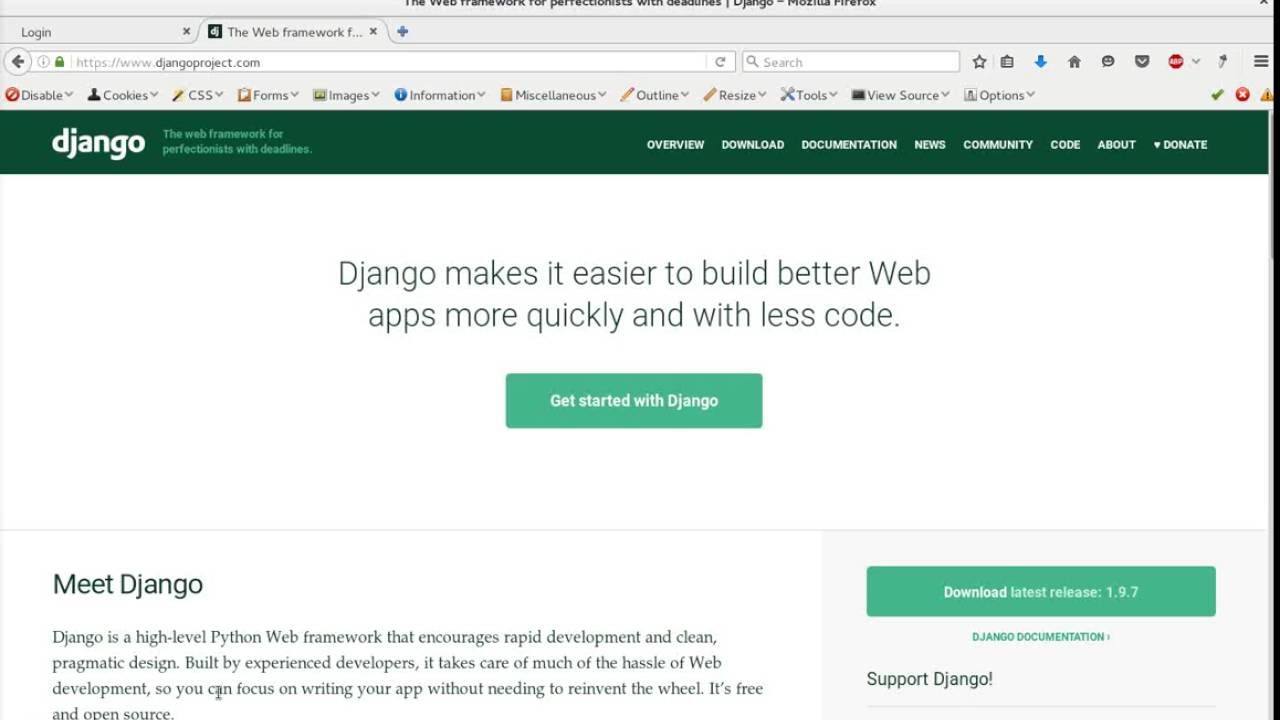 Django--Introduction