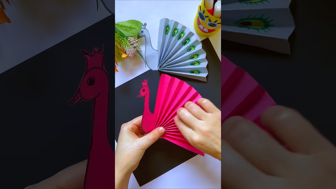 Peacock Paper craft 