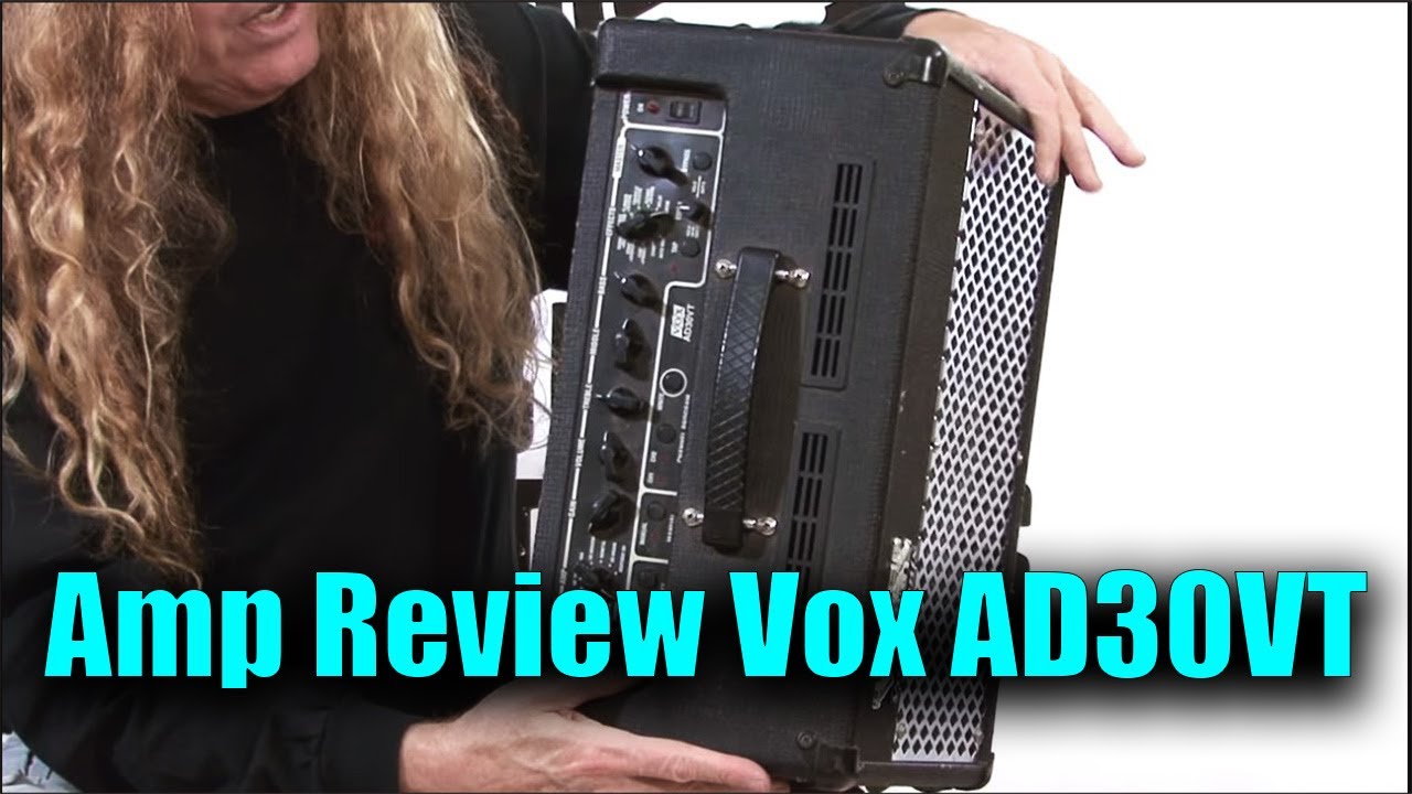 Free Guitar Lessons - Amp Review Vox AD30VT