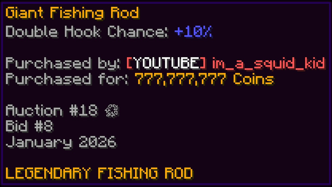 I Spent 777,777,777 Coins on a Fishing Rod