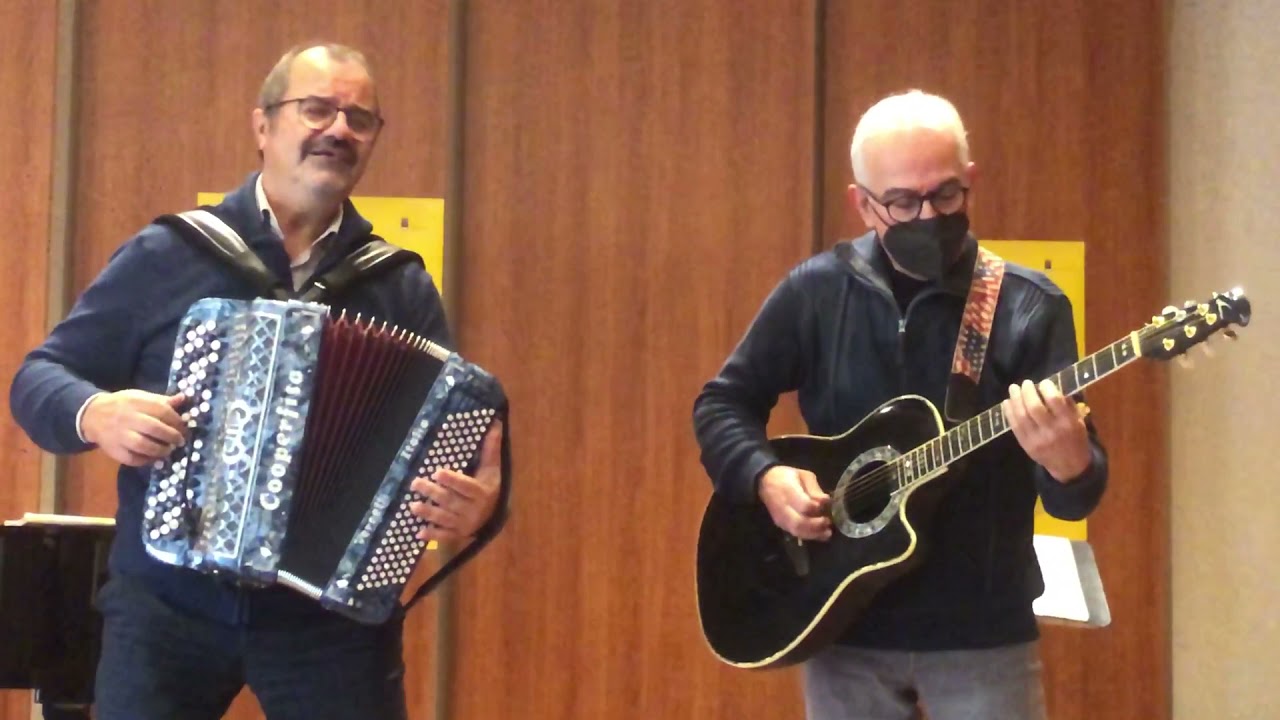 EDMONDO COMANDINI e EZIO TOZZI - LISCIO A MADRID valzer per fisarmonica. Musica di Vittorio Borghesi