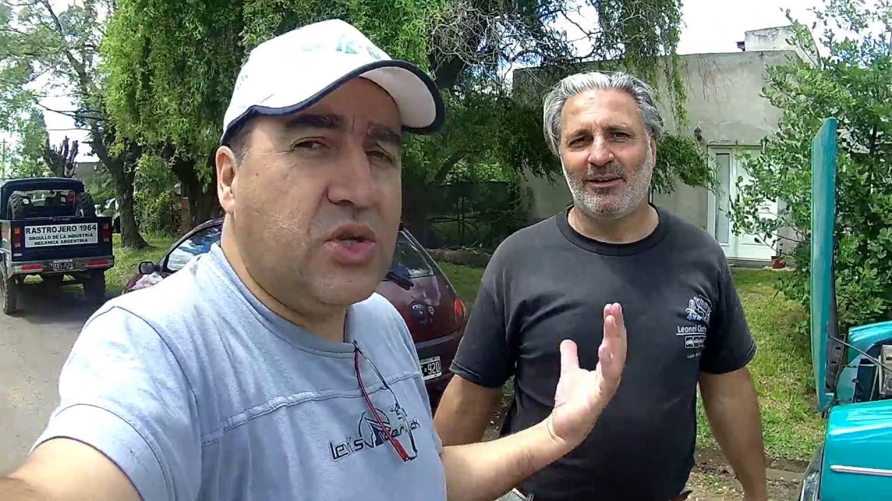 RASTROJERO Osvaldo Cabral y Mauro Ciuti Puesta en marcha luego de limpiar gasoil derramado 20161022