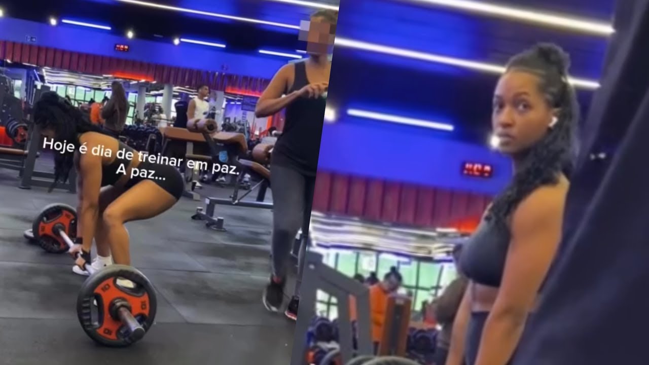 Gym Girl Thinks She's The Main Character