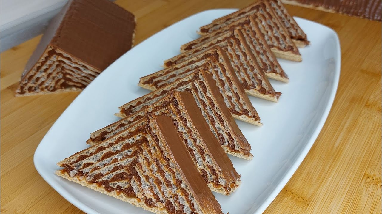 PIRAMIDA OBLATNA💥Posebnog izgleda i ukusa❗️-WAFER PYRAMID