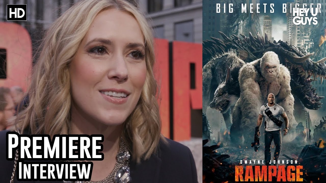 Producer Wendy Jacobson - Rampage European Premiere Interview