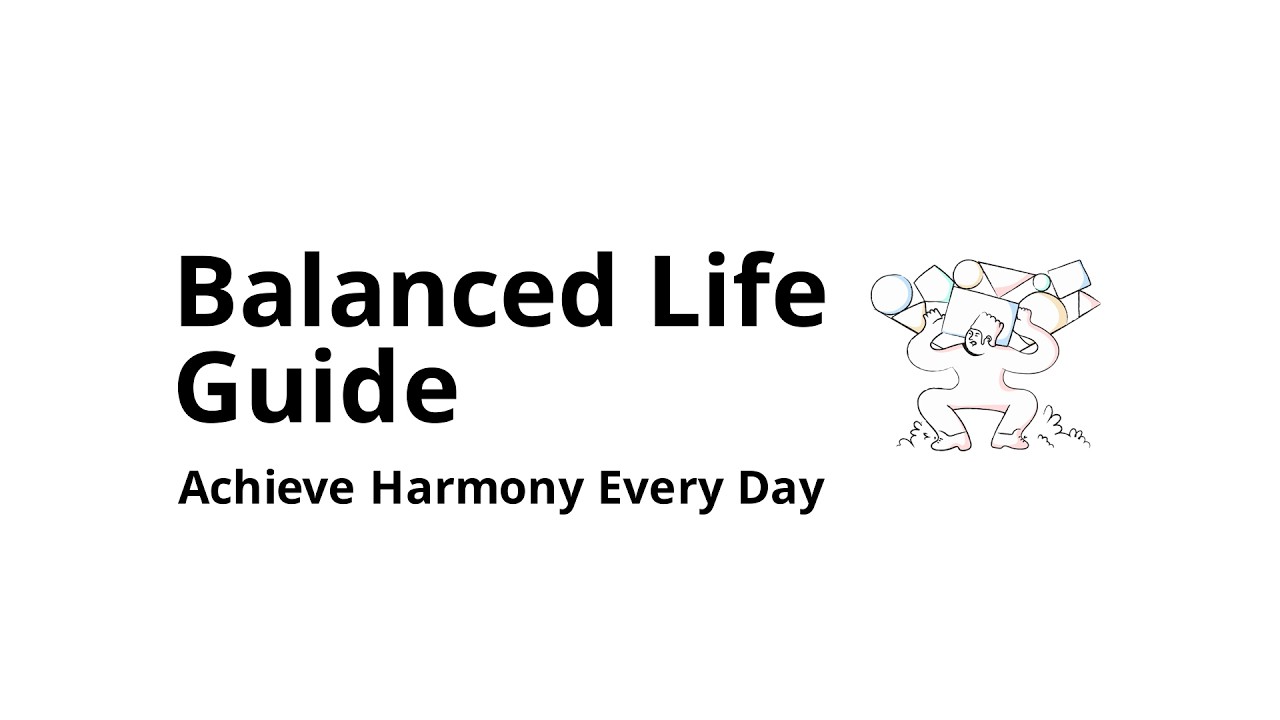 How to create a balanced lifestyle