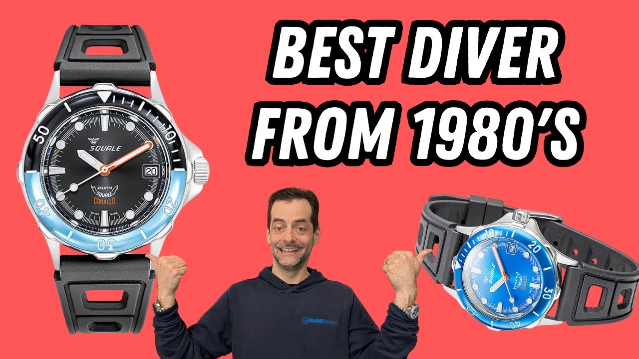 Squale Corallo - A blast from the 1980's is Back!