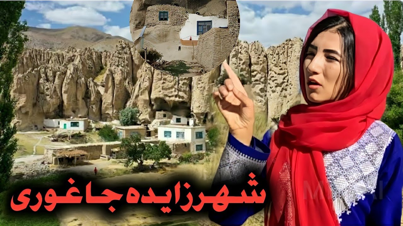 بازدید نازحسنیار از مغاره های تاریخی شهرزایده(شارزیده)