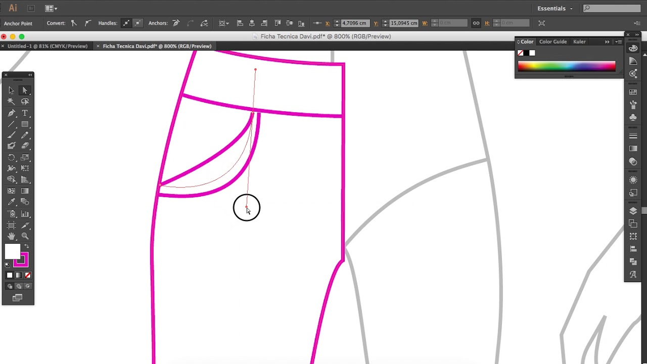 Desenho Técnico   Calça