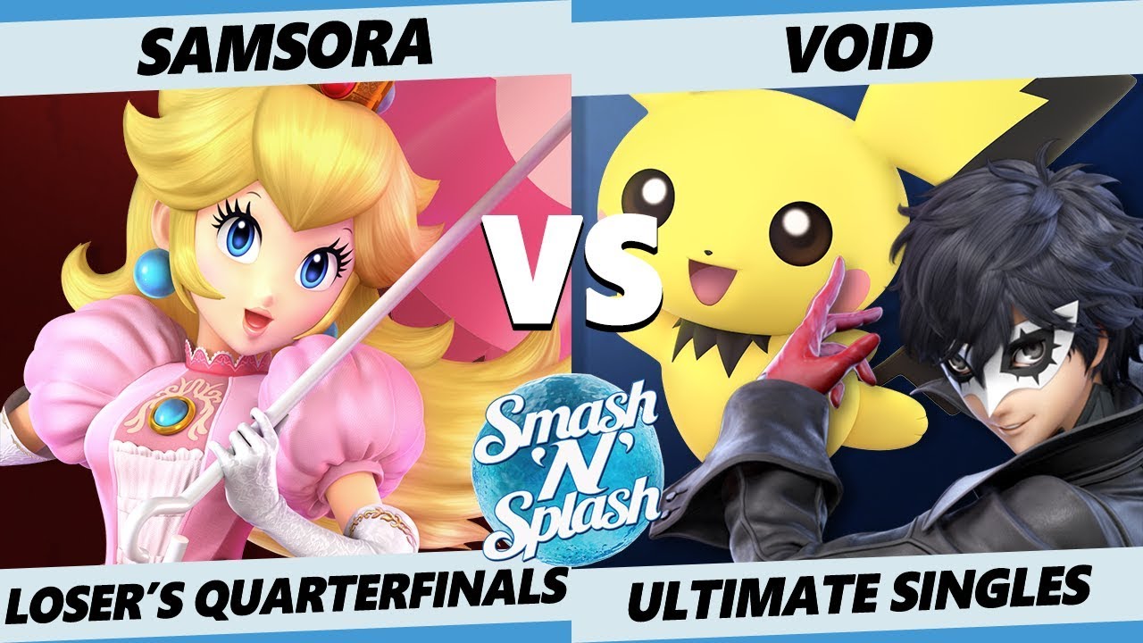 SNS5 SSBU - CLG | VoiD (Joker, Pichu) Vs. eUnited | Samsora (Peach) Smash Ultimate Loser's Quarters