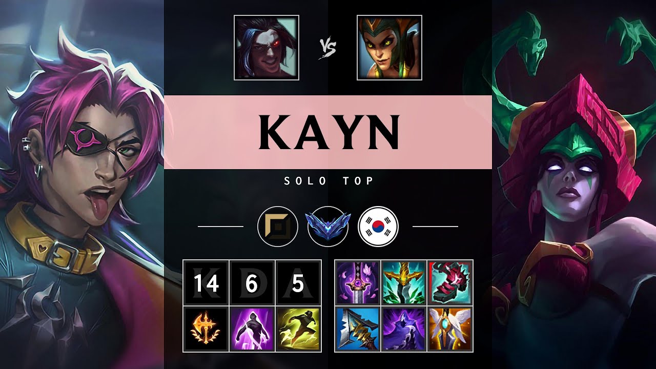Kayn Top vs Cassiopeia - KR Diamond Patch 25.05