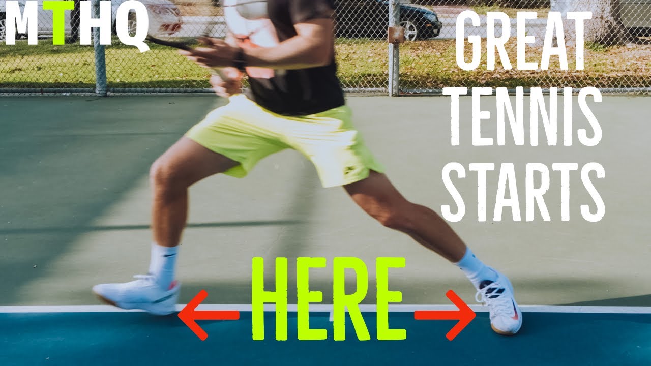 Improve Your TENNIS FOOTWORK - How To Move Better On The Court And 6 DRILLS To Help You Do It