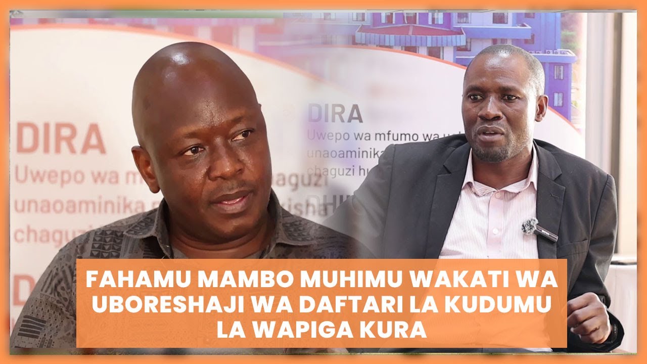 KIPINDI MAALUM KUHUSU UBORESHAJI WA DAFTARI LA KUDUMU LA WAPIGA KURA II