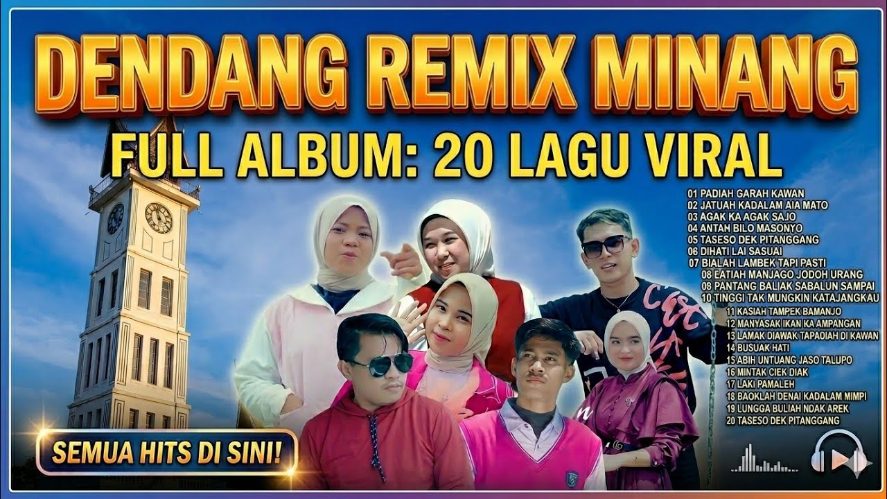 Full Album ll Kompilasi Dendang Remix Minang Padiah Garah Kawan 