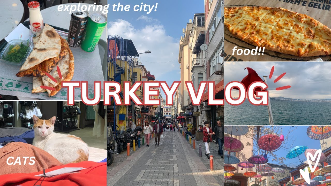 TURKEY TRAVEL VLOG: traveling to Istanbul, trying new foods and more!
