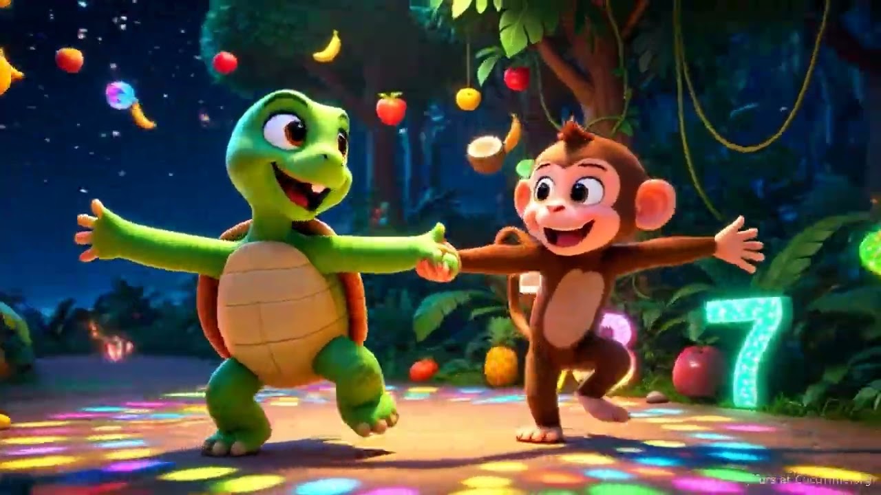 Tula the Turtle and Monkey Moncho