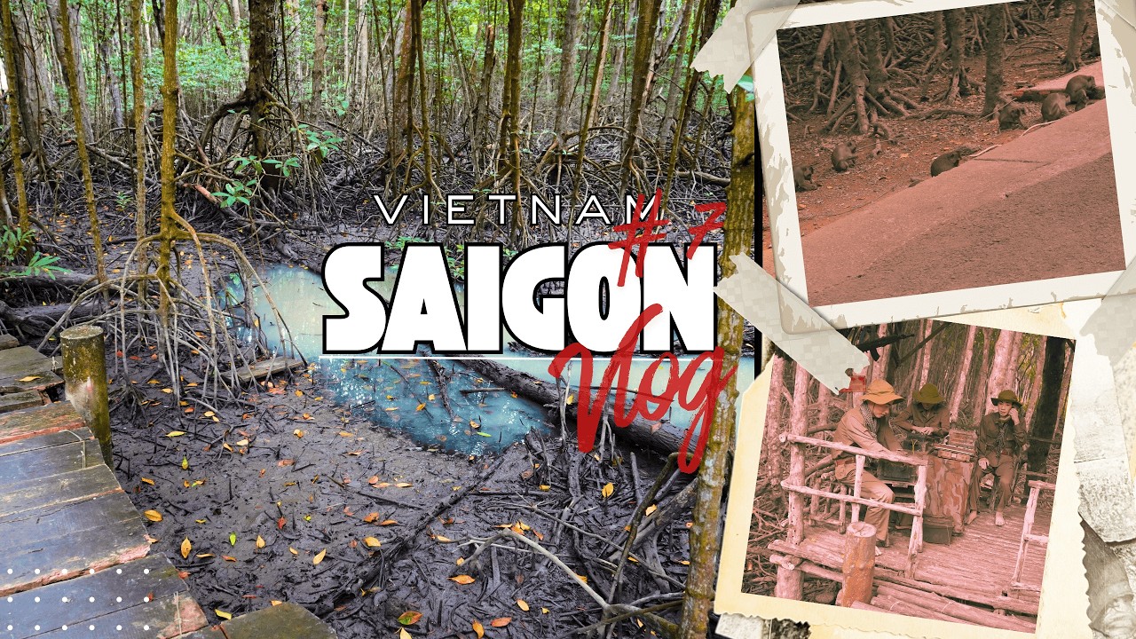 Vietnam 🇻🇳 | cesta na Monkey Island a plavenie sa člnom cez džungľu.