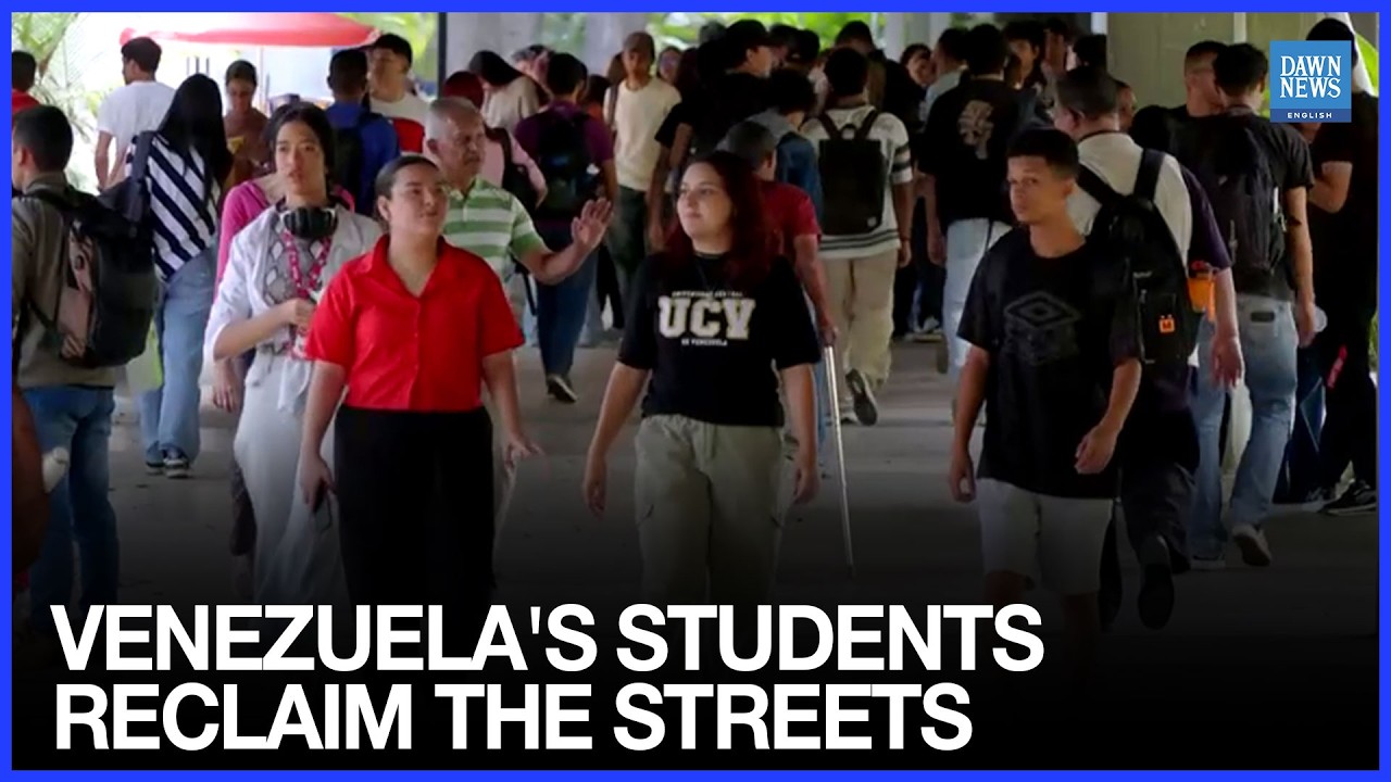 Venezuelan Students Reclaim the Streets After Years of Political Repression | Dawn News English