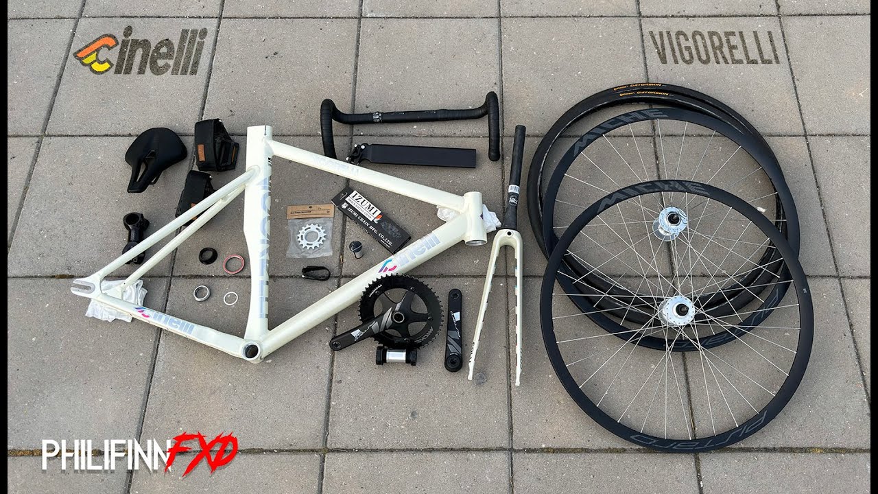 Cinelli vigorelli special white 2024 Dream Bike build Fixedgear