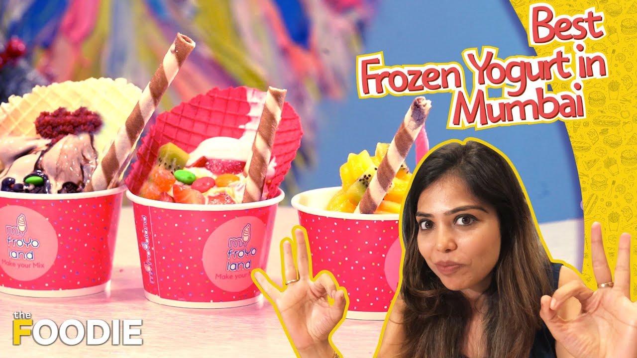 Best Frozen Yogurt in Mumbai | Unique Dessert | The Foodie